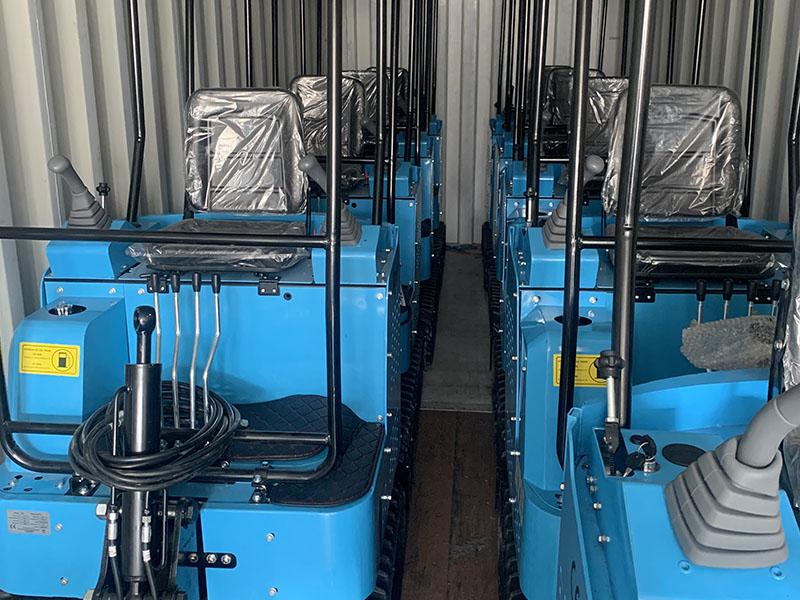 16臺HT15小型挖掘機發往意大利